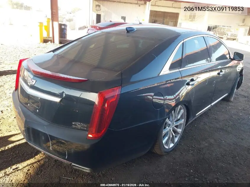 2G61M5S3XG9119853 2016 Cadillac Xts Luxury Collection