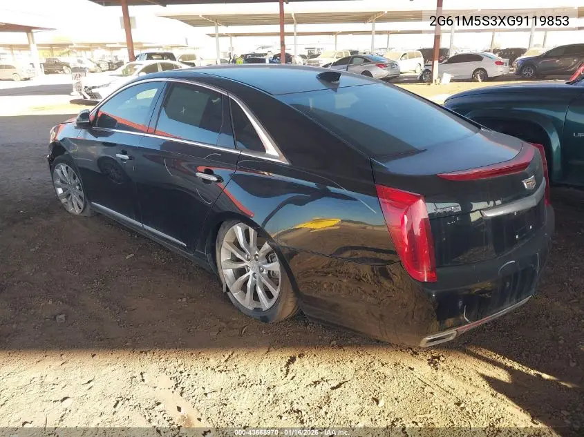 2G61M5S3XG9119853 2016 Cadillac Xts Luxury Collection