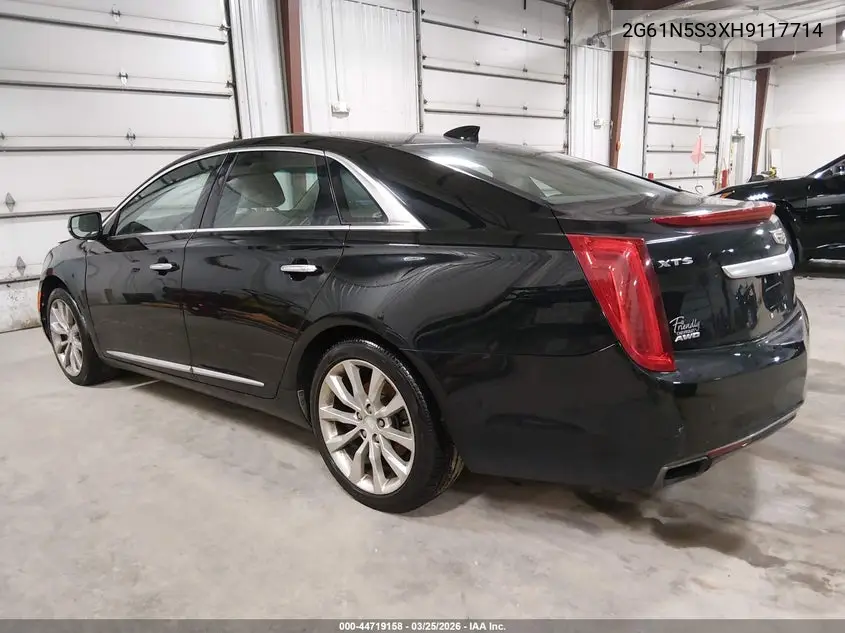 2G61N5S3XH9117714 2017 Cadillac Xts Luxury