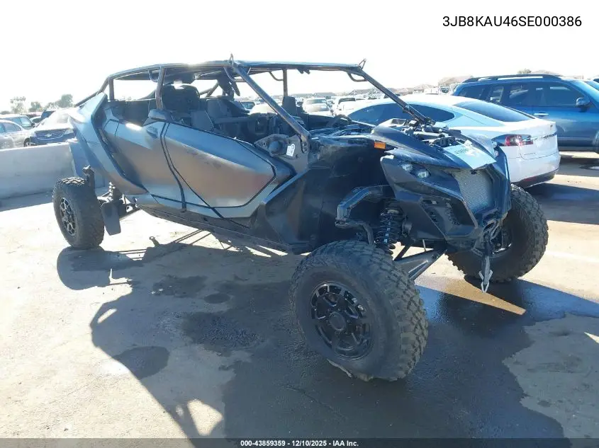 3JB8KAU46SE000386 2025 Can-Am Maverick R Max X