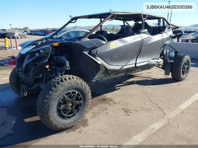 3JB8KAU46SE000386 2025 Can-Am Maverick R Max X