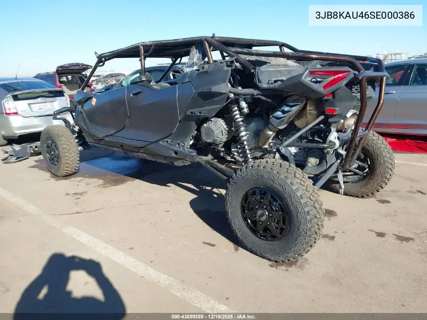 3JB8KAU46SE000386 2025 Can-Am Maverick R Max X