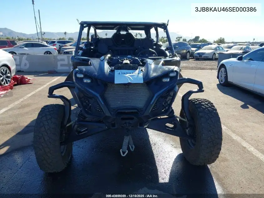 3JB8KAU46SE000386 2025 Can-Am Maverick R Max X