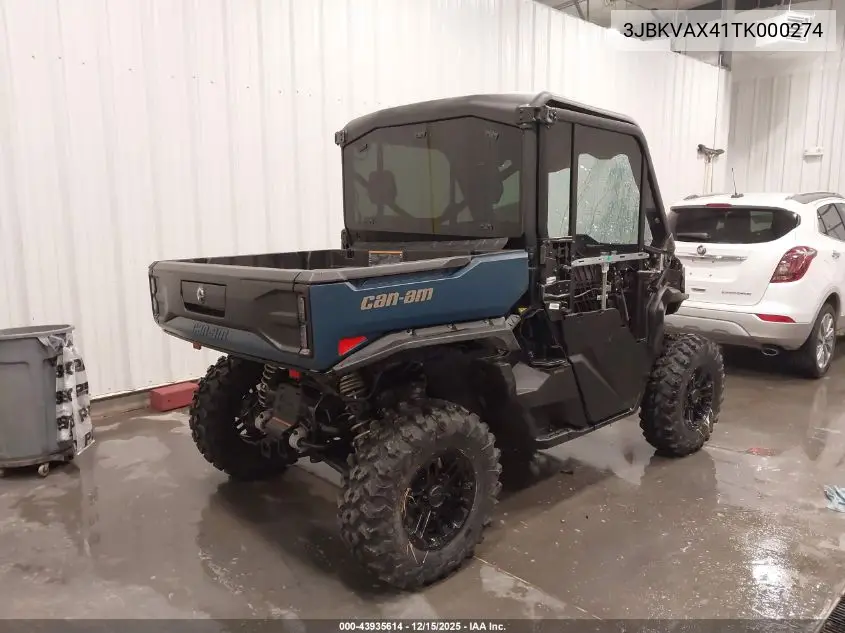 3JBKVAX41TK000274 2026 Can-Am Defender