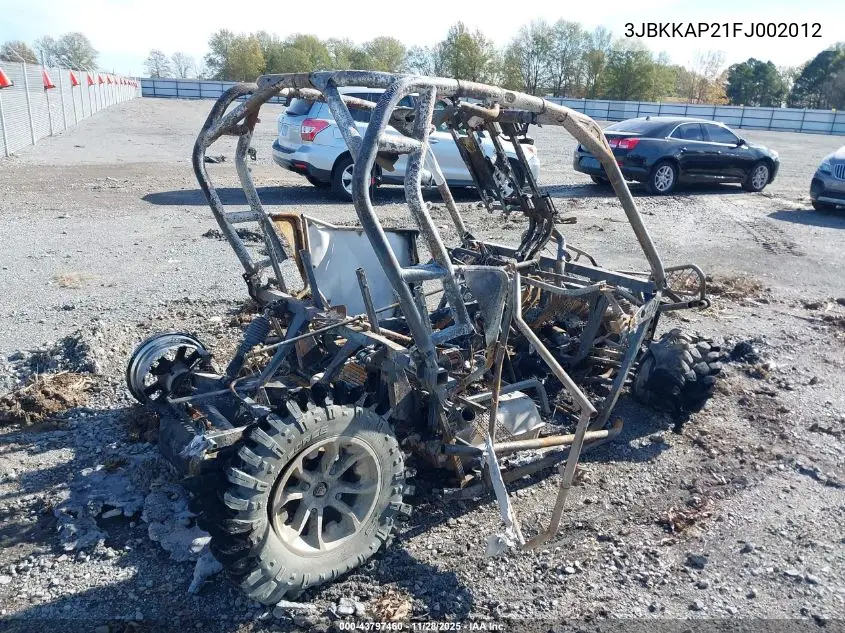 3JBKKAP21FJ002012 2015 Can-Am Commander 1000 Xt/1000 Xt-P