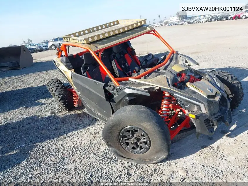 3JBVXAW20HK001124 2017 Can-Am Maverick X3 X Rs Turbo R