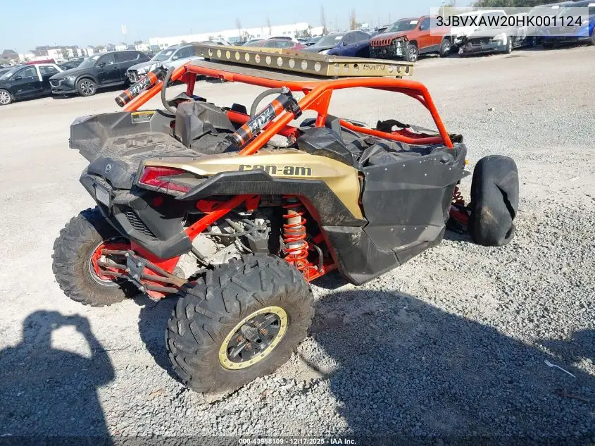 3JBVXAW20HK001124 2017 Can-Am Maverick X3 X Rs Turbo R