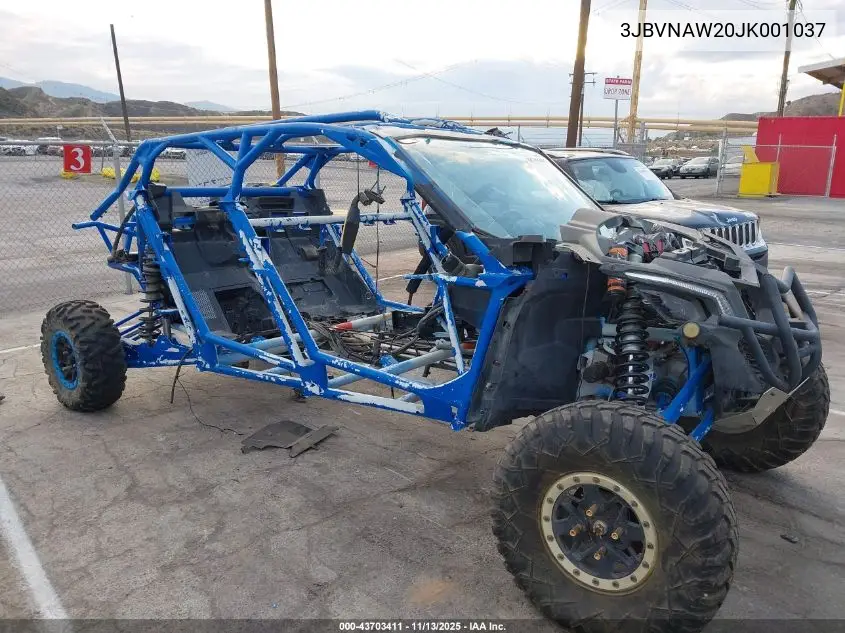 3JBVNAW20JK001037 2018 Can-Am Maverick X3 Max X Rs Turbo R