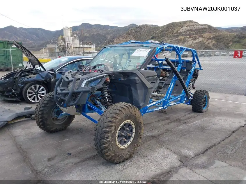 3JBVNAW20JK001037 2018 Can-Am Maverick X3 Max X Rs Turbo R