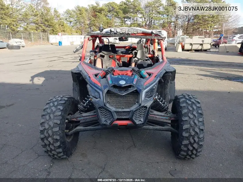 2018 Can-Am Maverick X3 Max X Rs Turbo R VIN: 3JBVNAW28JK001075 Lot: 43876723