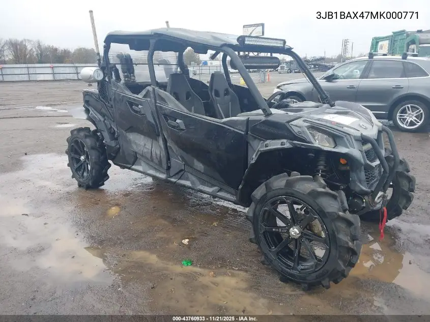 3JB1BAX47MK000771 2021 Can-Am Maverick Sport Max Dps 1000R