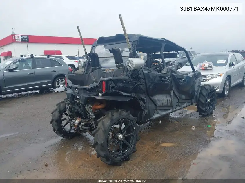 3JB1BAX47MK000771 2021 Can-Am Maverick Sport Max Dps 1000R