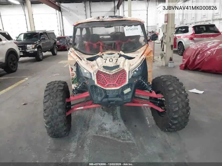 3JBVNAV41MK000826 2021 Can-Am Maverick X3 Max X Rs Turbo Rr