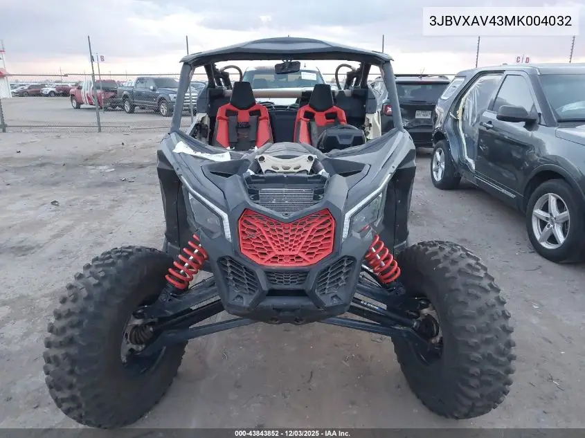 3JBVXAV43MK004032 2021 Can-Am Maverick X3 X Rs Turbo Rr