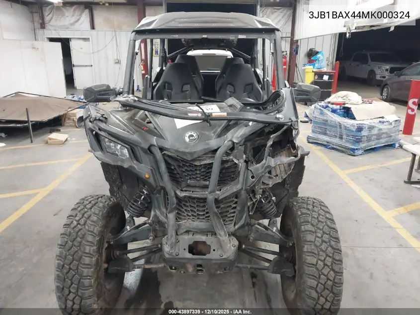 2021 Can-Am Maverick Sport Max Dps 1000R VIN: 3JB1BAX44MK000324 Lot: 43897339