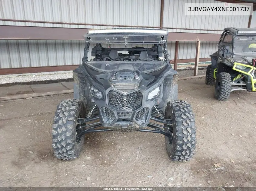 3JBVGAY4XNE001737 2022 Can-Am Maverick X3 Ds Turbo