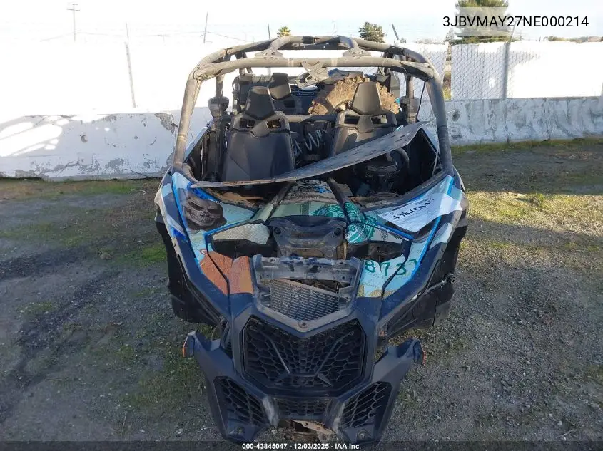 3JBVMAY27NE000214 2022 Can-Am Maverick X3 Max Ds Turbo