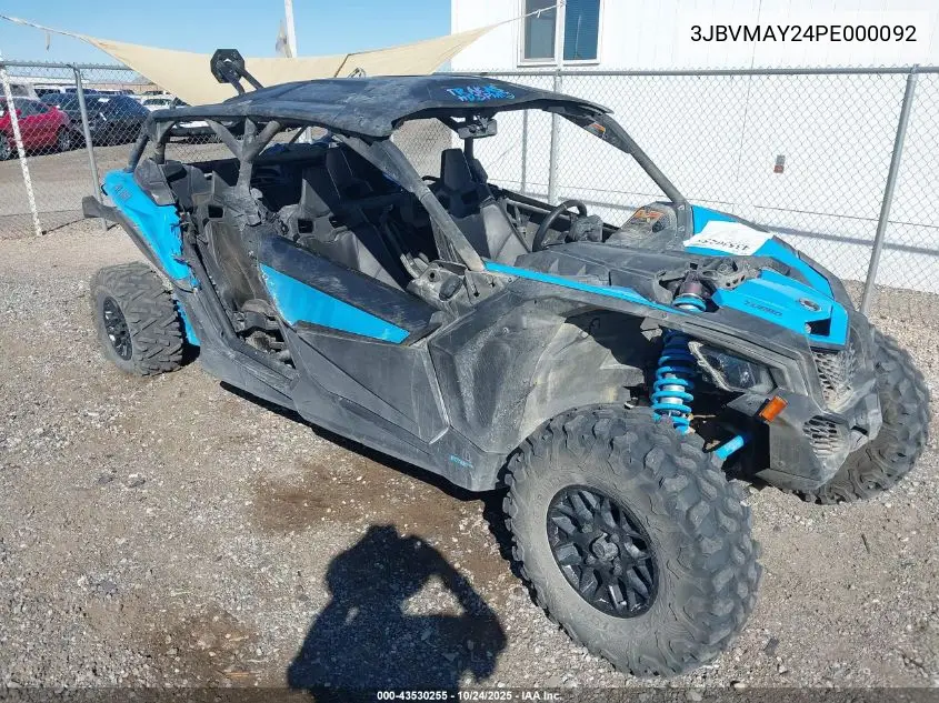 3JBVMAY24PE000092 2023 Can-Am Maverick X3 Max Ds Turbo