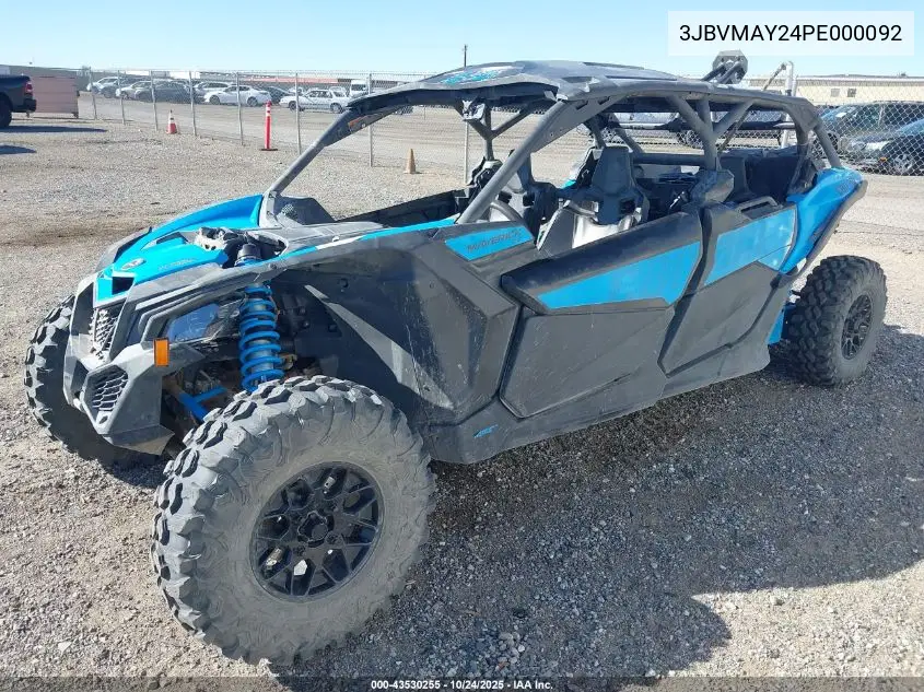 3JBVMAY24PE000092 2023 Can-Am Maverick X3 Max Ds Turbo