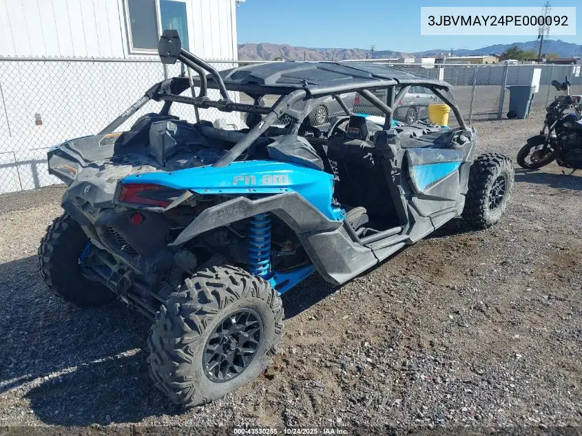 3JBVMAY24PE000092 2023 Can-Am Maverick X3 Max Ds Turbo