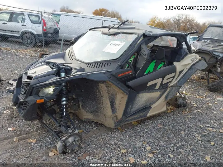3JBVGAY40PE002379 2023 Can-Am Maverick X3 Ds Turbo