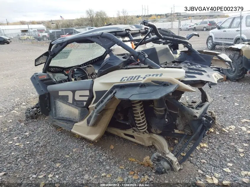 3JBVGAY40PE002379 2023 Can-Am Maverick X3 Ds Turbo