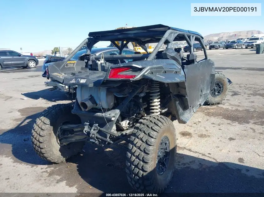 3JBVMAV20PE000191 2023 Can-Am Maverick X3 Max Ds Turbo Rr