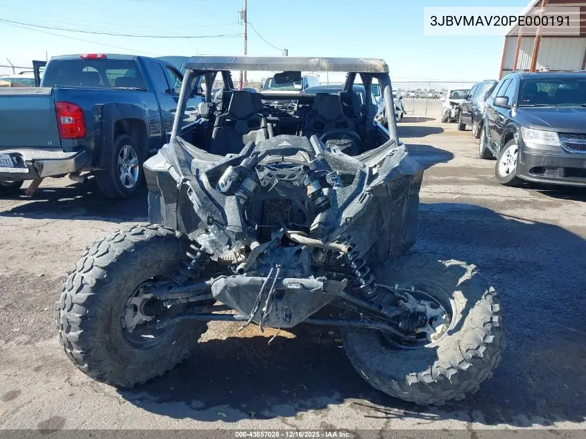 3JBVMAV20PE000191 2023 Can-Am Maverick X3 Max Ds Turbo Rr