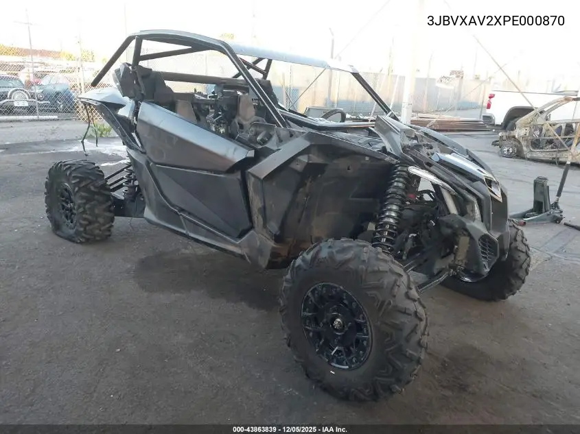 3JBVXAV2XPE000870 2023 Can-Am Maverick X3 X Rs Turbo Rr