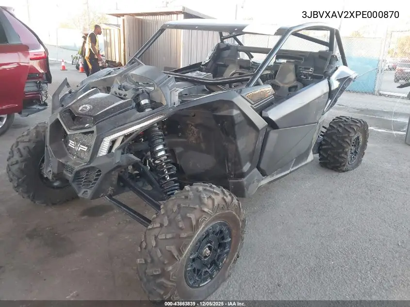 3JBVXAV2XPE000870 2023 Can-Am Maverick X3 X Rs Turbo Rr