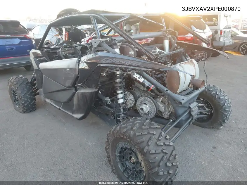 3JBVXAV2XPE000870 2023 Can-Am Maverick X3 X Rs Turbo Rr