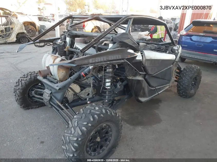 3JBVXAV2XPE000870 2023 Can-Am Maverick X3 X Rs Turbo Rr
