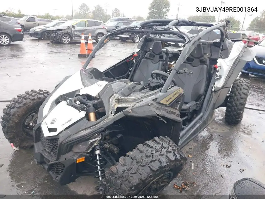 3JBVJAY49RE001364 2024 Can-Am Maverick X3 Rs Turbo