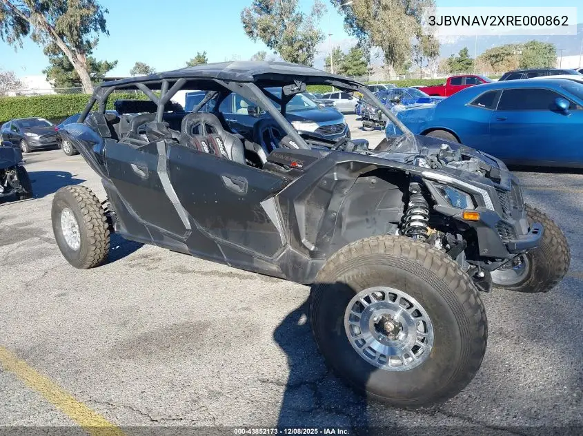 3JBVNAV2XRE000862 2024 Can-Am Maverick X3 Max X Rs Turbo Rr