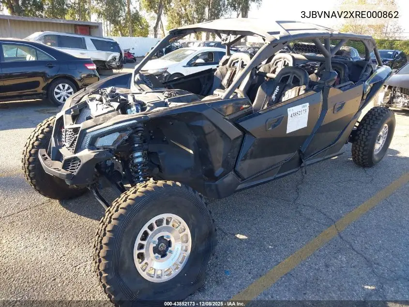 3JBVNAV2XRE000862 2024 Can-Am Maverick X3 Max X Rs Turbo Rr