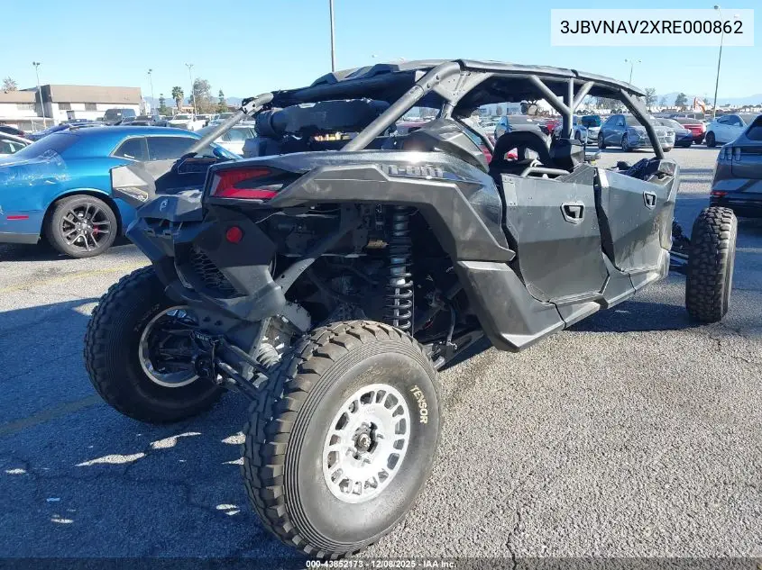 3JBVNAV2XRE000862 2024 Can-Am Maverick X3 Max X Rs Turbo Rr