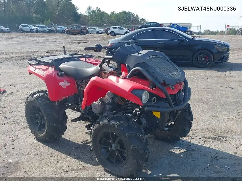 3JBLWAT48NJ000336 2022 Can-Am Outlander X Mr 570