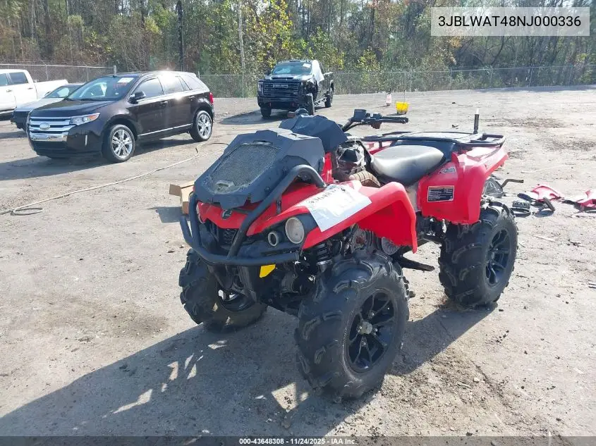 3JBLWAT48NJ000336 2022 Can-Am Outlander X Mr 570