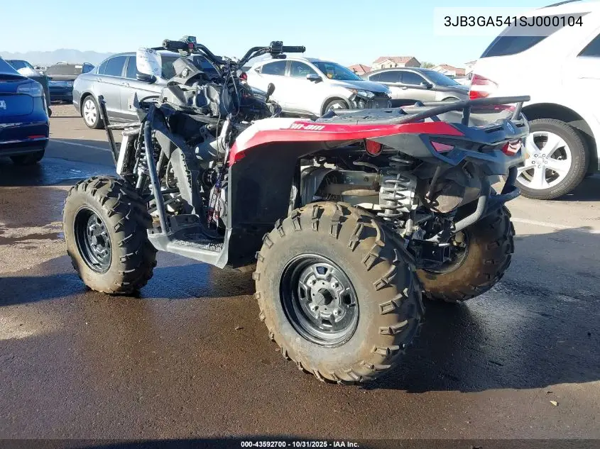 3JB3GA541SJ000104 2025 Can-Am Outlander 700/700 Dps/Pro Hd7