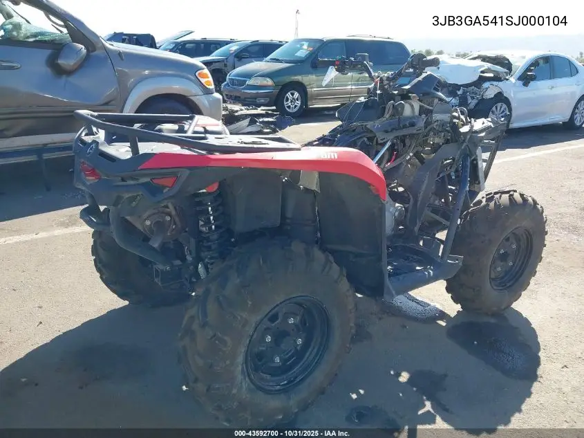 3JB3GA541SJ000104 2025 Can-Am Outlander 700/700 Dps/Pro Hd7