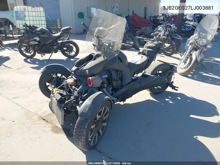 3JB2GEG27LJ003881 2020 Can-Am Ryker Rally Edition