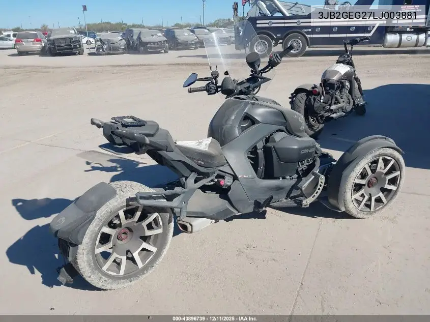 3JB2GEG27LJ003881 2020 Can-Am Ryker Rally Edition
