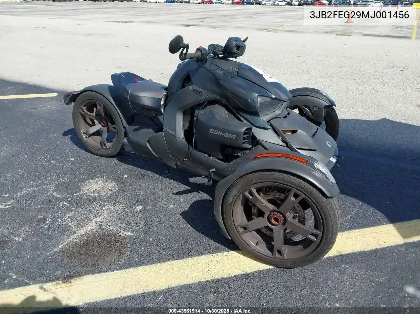 3JB2FEG29MJ001456 2021 Can-Am Ryker