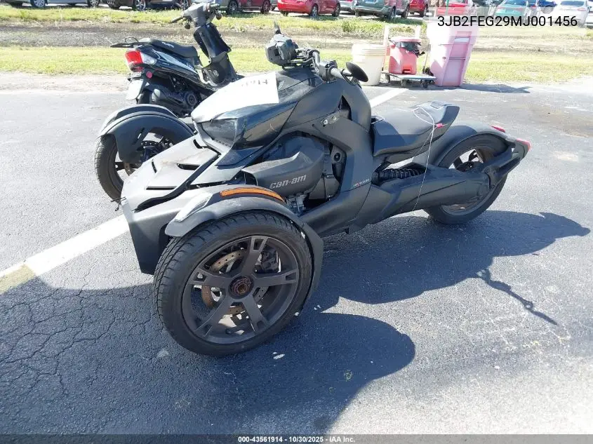3JB2FEG29MJ001456 2021 Can-Am Ryker