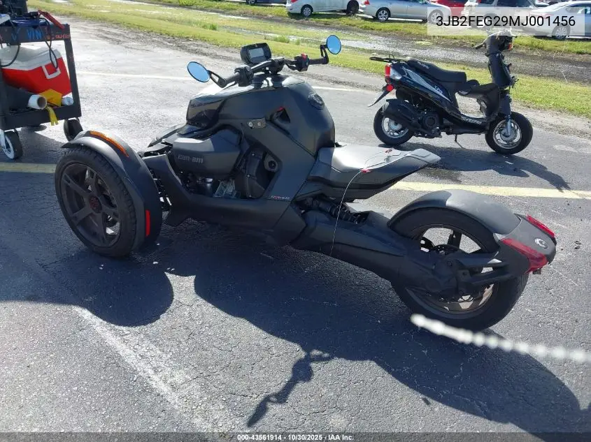 3JB2FEG29MJ001456 2021 Can-Am Ryker