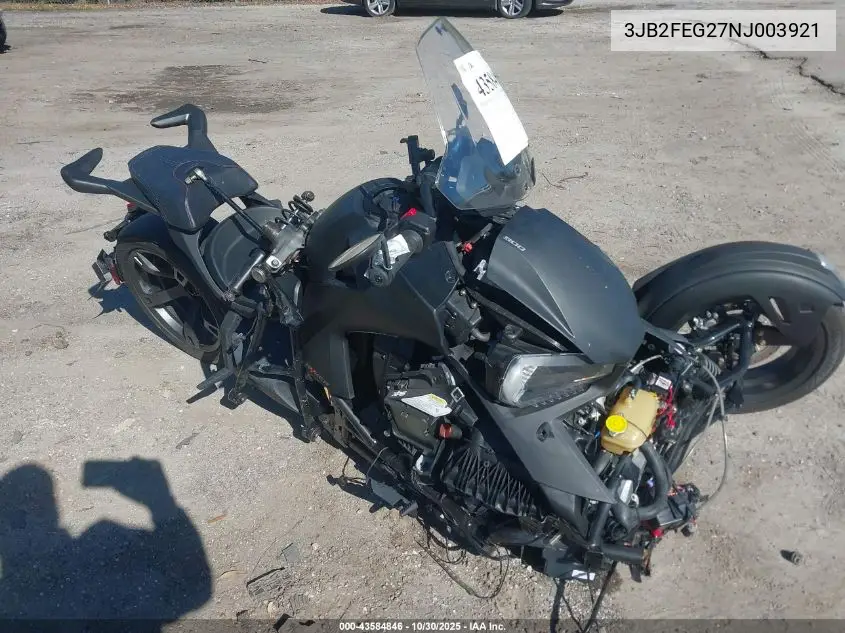 3JB2FEG27NJ003921 2022 Can-Am Ryker