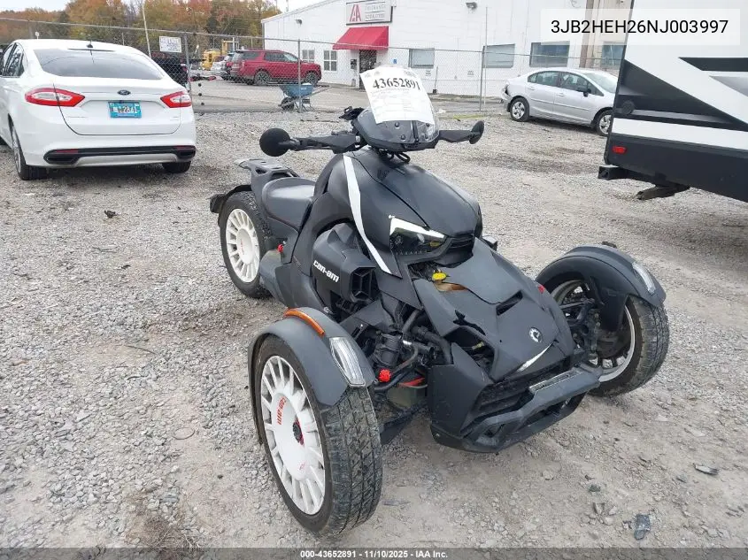 3JB2HEH26NJ003997 2022 Can-Am Ryker Rally Edition