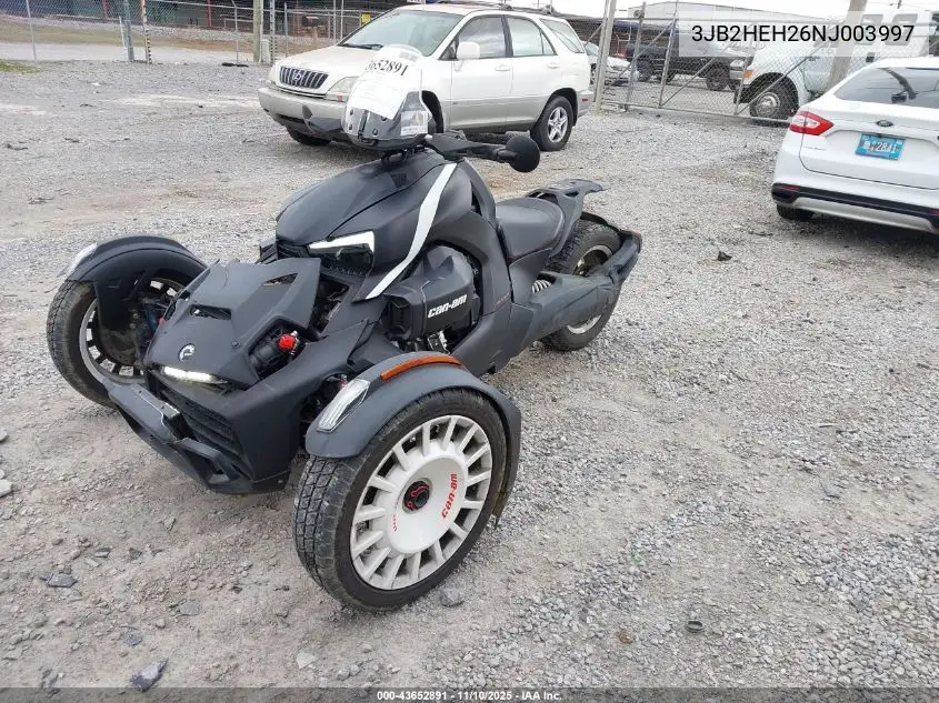 3JB2HEH26NJ003997 2022 Can-Am Ryker Rally Edition