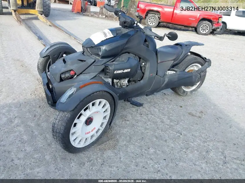 3JB2HEH27NJ003314 2022 Can-Am Ryker Rally Edition