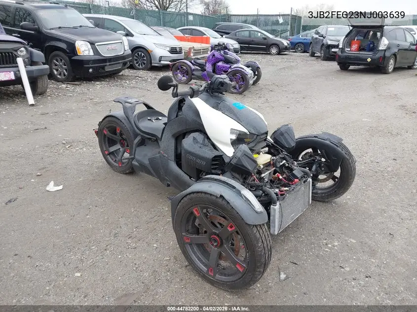 3JB2FEG23NJ003639 2022 Can-Am Ryker